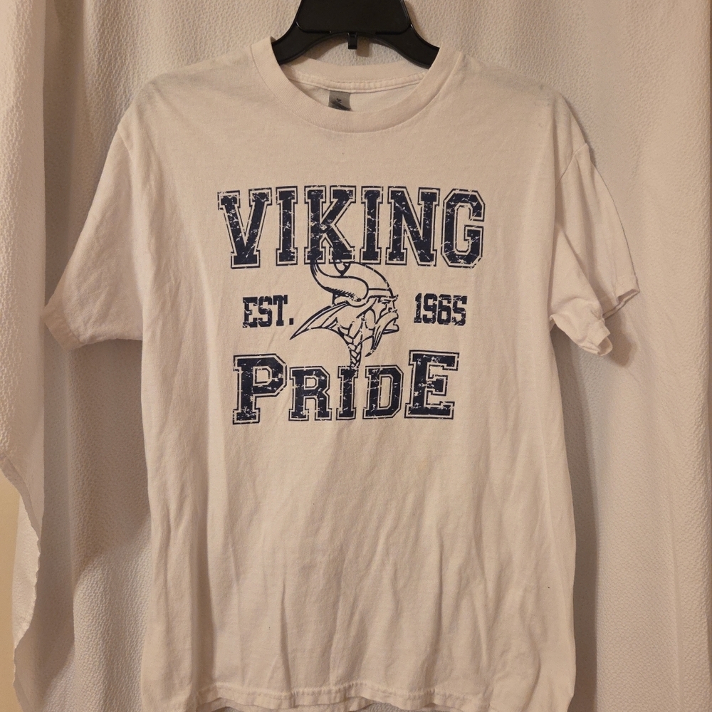 Gildan White Viking Pride Tee